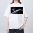 宇宙エネルギーガイドのthe Universe オーバーサイズTシャツ