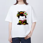 しぜんとあそんでるのの憧れの舞妓さんに変身 オーバーサイズTシャツ