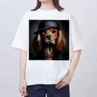 キャップ犬専門店のキャップ犬12 Oversized T-Shirt