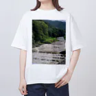 TACOIKAのHakone　RainyDay オーバーサイズTシャツ