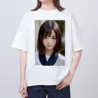 アニメイトのAI美女collection Oversized T-Shirt