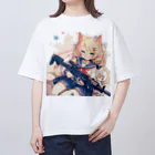 AQUAMETAVERSEの星屑の誓い、勇気の歌 Marsa Oversized T-Shirt