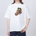 Itto_kawaiibabyのItto 赤ちゃん 産まれちゃったぁポーズ🥰 Oversized T-Shirt