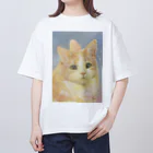 やさしい世界のいちごみるくソーダ Oversized T-Shirt