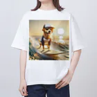 キャップ犬専門店のキャップ犬19 Oversized T-Shirt