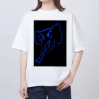 shabadabakayouのキマっちゃってるゾウ Oversized T-Shirt