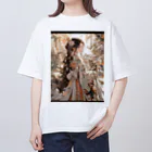 AQUAMETAVERSEの東洋のお姫様　なでしこ1478 Oversized T-Shirt