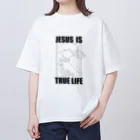 TESTIMONYのJesus is true life Oversized T-Shirt