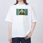 nkcamelliaの幸運と繁栄 オーバーサイズTシャツ