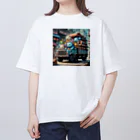 AI妖怪大図鑑のトラック妖怪　ヤロードモー（服） Oversized T-Shirt