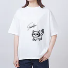 shuri-faのシュールな見てるねこ。 Oversized T-Shirt