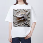 abc villageのアルビノカイマン Oversized T-Shirt