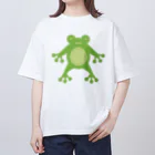 Wonder Bird Forestのかえるのアルフォンス Oversized T-Shirt