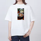 Japanstreetの激うまつけ麺 オーバーサイズTシャツ