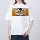 Japanstreetの激うましおラーメン オーバーサイズTシャツ