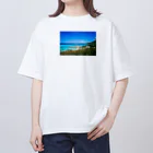 まほろばのハワイの風景 オーバーサイズTシャツ