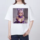 LONGSTONEのAI最強美少女 オーバーサイズTシャツ