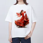 AQUAMETAVERSEのカルメン　なでしこ1478 Oversized T-Shirt