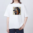 yokoana_zakkaのツクツク オーバーサイズTシャツ