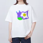 とうもろこし粉のたまにおいしい オーバーサイズTシャツ