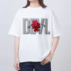 KENNY a.k.a. Neks1のRED DEVL BIG TYPE オーバーサイズTシャツ