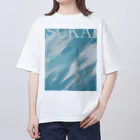 納豆ごはんのSUKAI オーバーサイズTシャツ