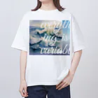 shinn_ryokuの海をみている オーバーサイズTシャツ