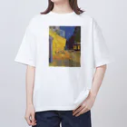 目羅　健嗣の夜の猫カフェ（メラノ美術館） オーバーサイズTシャツ