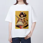 FRILLMONSTARのフリルモンスター　YELLOW cat Oversized T-Shirt