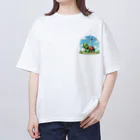 カメ好き屋のかめさん Oversized T-Shirt