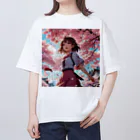 ここのよていの桜の季節 Oversized T-Shirt