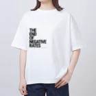 Activeindex( ˘ω˘)のThe End of Negative Rates オーバーサイズTシャツ