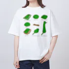 ヨシトミの絵のにゃふん7種 オーバーサイズTシャツ