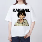 KAKUMEI.のKAKUMEIちゃん2 オーバーサイズTシャツ