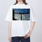 つむぎのでんせん Oversized T-Shirt