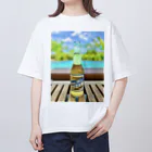 mariotrexのBeer オーバーサイズTシャツ