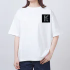 t8n5kのしんぷるけい オーバーサイズTシャツ