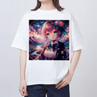 momonekokoの宇宙を旅する女海賊 Oversized T-Shirt