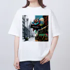 no name...の赤鬼 オーバーサイズTシャツ