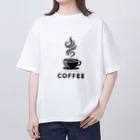 proteinsanのコーヒーグッズ オーバーサイズTシャツ