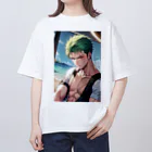 カカオのゾロ風 オーバーサイズTシャツ