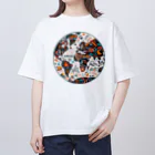 オムラーのハッピーな地球 Oversized T-Shirt