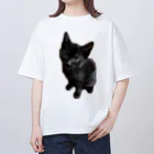 ねこねこねこねこのくーちゃん Oversized T-Shirt