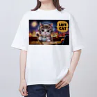 RySのLo-Fi Cat オーバーサイズTシャツ