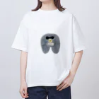 ＃おむすび倶楽部のペンギンみたいな子(名前はまだない) Oversized T-Shirt