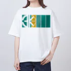 縁コウキのエンブレムバナー オーバーサイズTシャツ