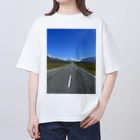 monkey_tkのmy way Oversized T-Shirt