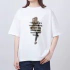 Ramen-Geniusの"Empowerment Walk Tee" オーバーサイズTシャツ