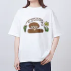 ねずみさんのブティックのしいたけまうすのはる Oversized T-Shirt