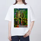 GALLERY misutawoのカンボジア アンコール・トムの北大門 Oversized T-Shirt